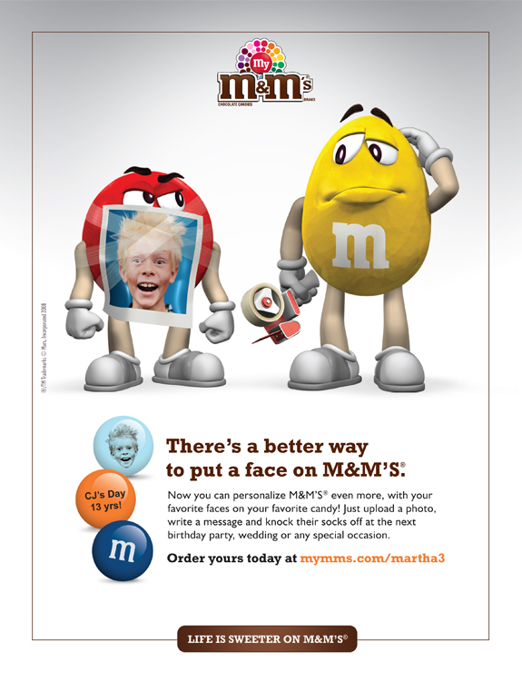 MyM&M’s Faces Campaign